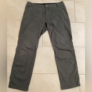 Kuhl Resistor Lite Chino Pants Men’s 34x30 Gray/Blue Outdoor Hiking Style 5201